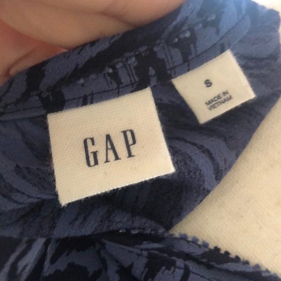 GAP Women’s Blue Print Dress, Size small - Picture 4 of 5